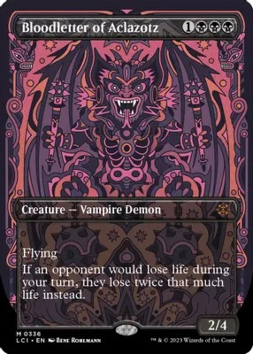Bloodletter of Aclazatz creature